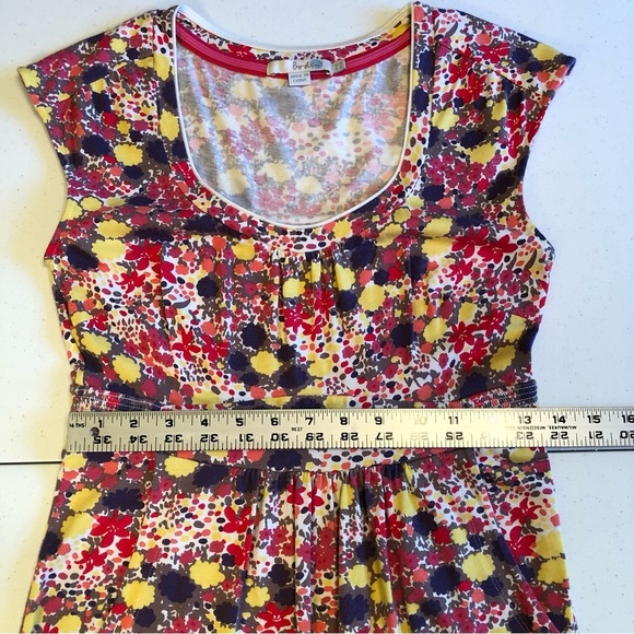 Boden Margot Weekend Floral Jersey Dress Size 4L - Picture 6 of 11